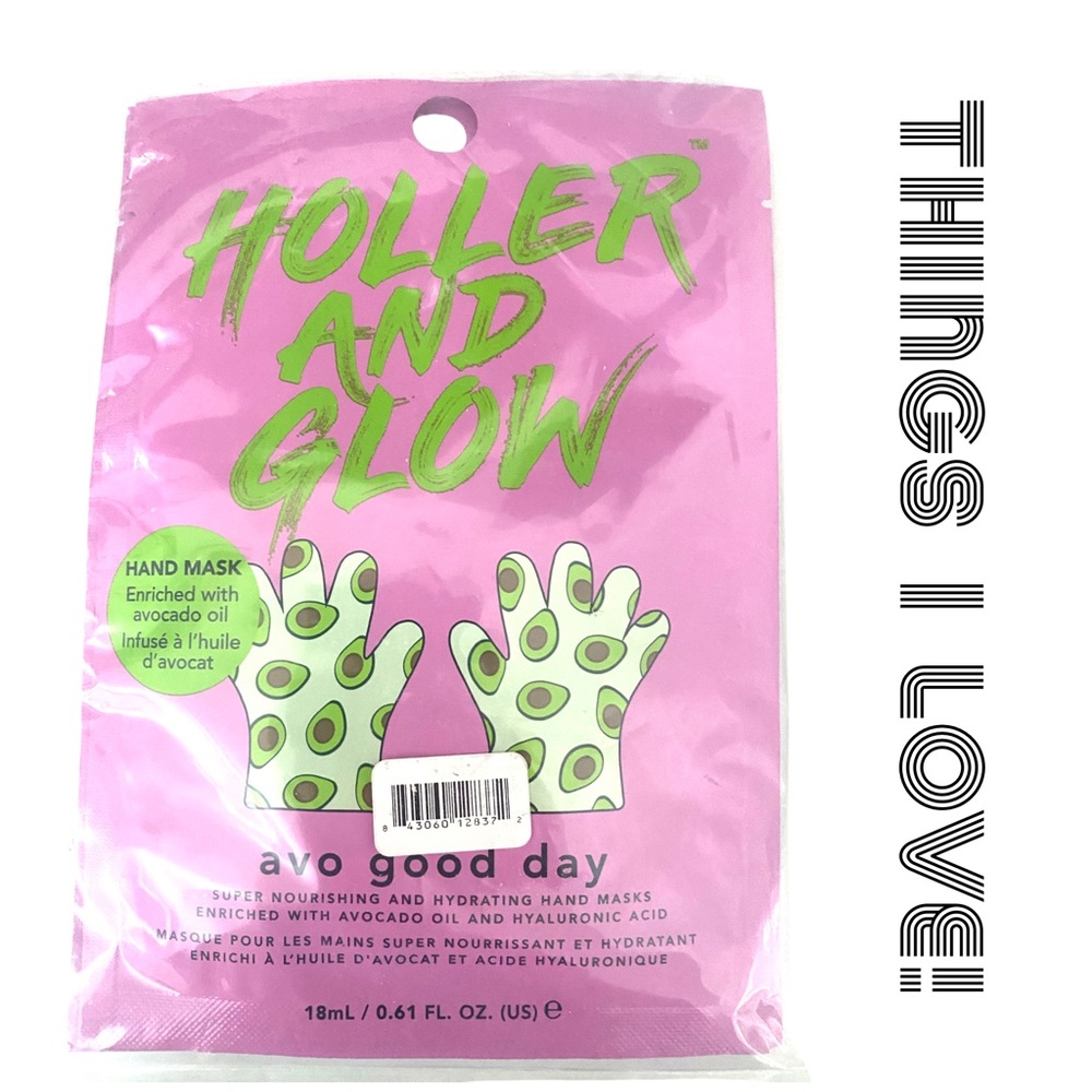 NIP | 3 Set Bundle of Holler & Glow “AVO GOOD DAY” Hand Masks | OS